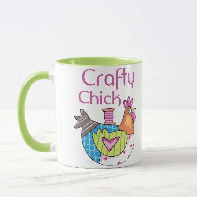Crafty Chick Tasse (Links)
