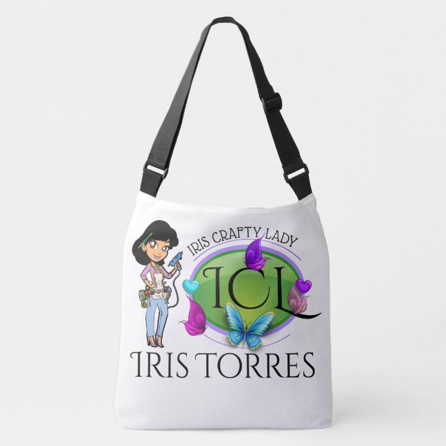 Crafty Lady Artist - Siehe Zurück - Tasche (Vorderseite)