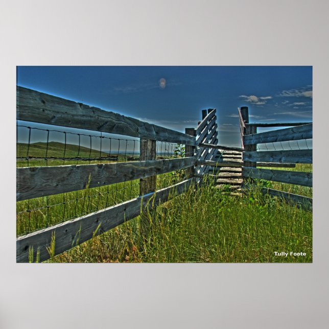 Crag Eyrie Cattle Shoot Poster (Vorne)