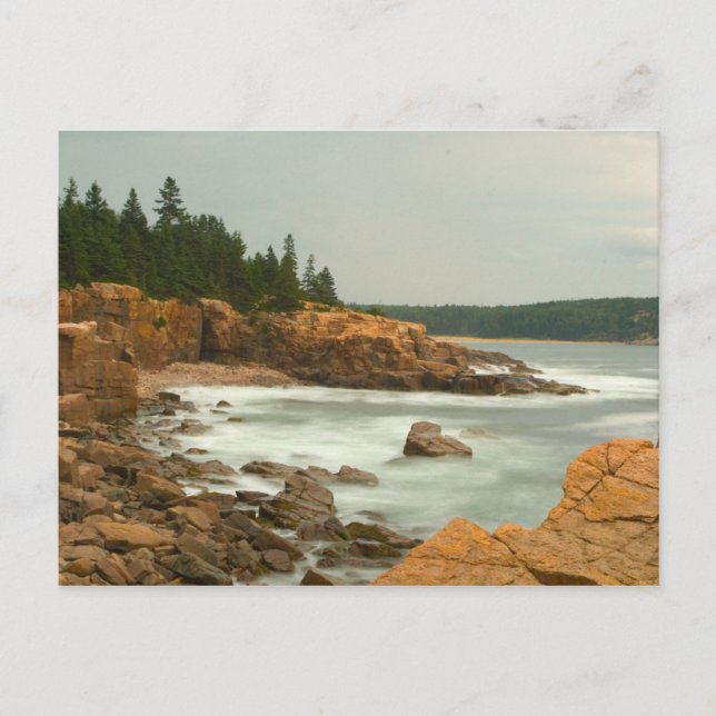 Craggy Coast, Acadia National Park, Maine Postkarte (Vorderseite)