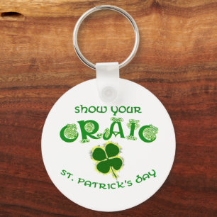 Craic anzeigen schlüsselanhänger