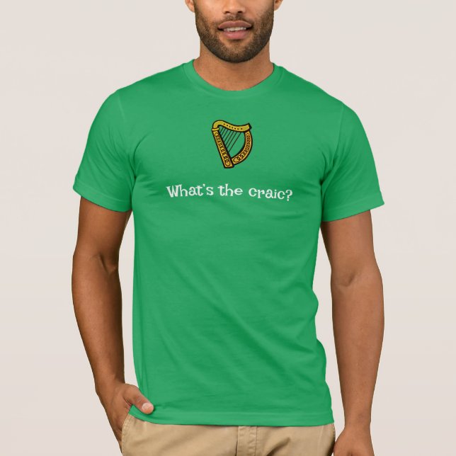 Craic grüner Tee (Vorderseite)