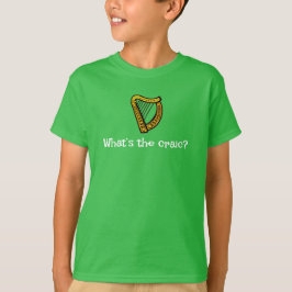 Craic kid green tee