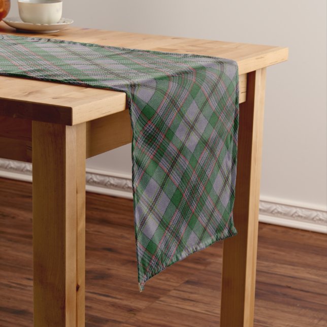 Craig Ancient Original Scottish Tartan Mittelgroßer Tischläufer (Beispiel)