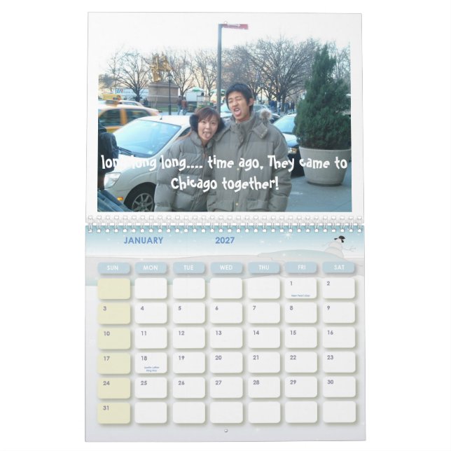 Craig Geburtstagsgeschenk--Letztes eins Kalender (Jan 2027)