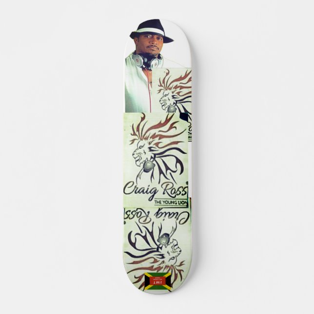 CRAIG ROSS YOUNG LION 7 3/4" Skateboard Deck (Vorne)