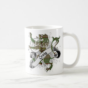 Craig Tartan Lion Kaffeetasse