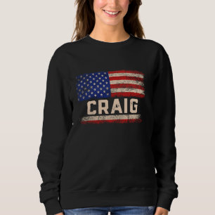 Craig Vorname Shirt Craig Name American Flag