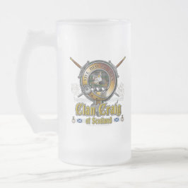 Craig Wappen Abzeichen Mattglas Bierglas