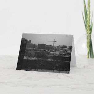 "Crain Freeze" Gute-Besserung-Karte Karte