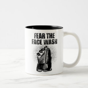 Craindre Le Laver Du Visage (Hockey) Mug De Café À
