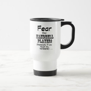 Crainte Le Joueur Handbell Voyage Mug