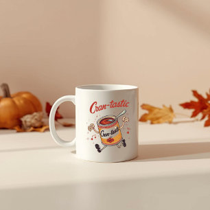 Cran-tastic - Funny Erntedank Cranberry Pun Kaffeetasse