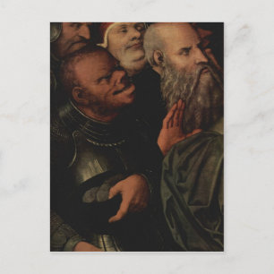 Cranach d. J., Lucas Christus und die Ehebrecherin Postkarte