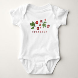 Cranberry Baby Bodysuit Wassercolor Strampler