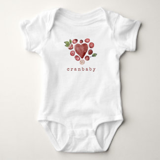 Cranberry Baby Strampler