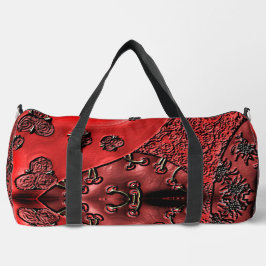 Cranberry Bazaar  Duffle Bag