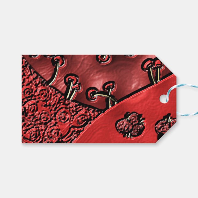 Cranberry Bazaar  Geschenkanhänger (Vorderseite (Horizontal))