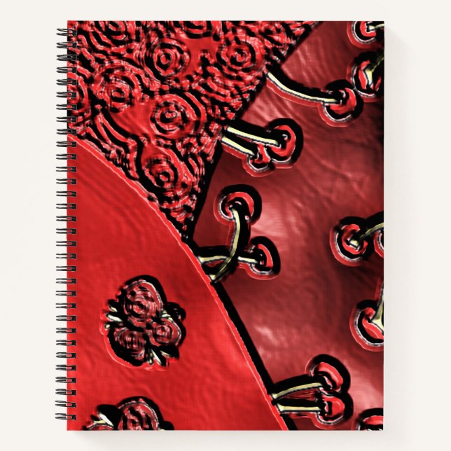Cranberry Bazaar  Notizbuch (Vorderseite)