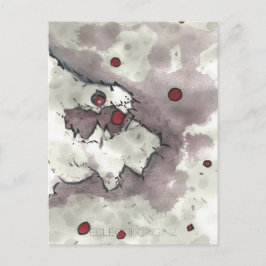 Cranberry Bog Tea Kreatur 002 Postkarte