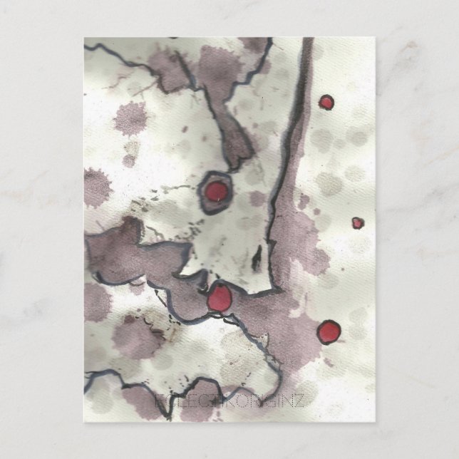 Cranberry Bog Tea Kreatur 009 Postkarte (Vorderseite)