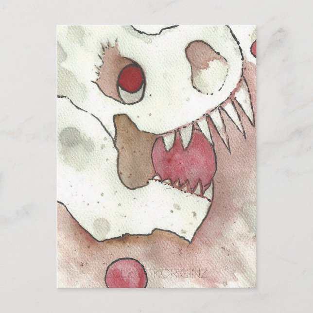 Cranberry Bog Tea Kreatur 04 Postkarte (Vorderseite)