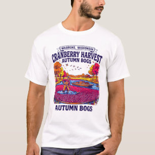 Cranberry-Ernte Herbst Moore Warrens Wisconsin T-Shirt