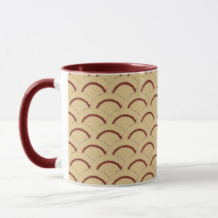 Cranberry Halbring Design Tasse