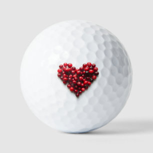 Cranberry Heart Golfball