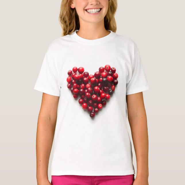 Cranberry Heart T-Shirt (Vorderseite)