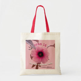 Cranberry Hibiskus Tasche