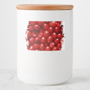 Cranberry Lebensmitteletikett