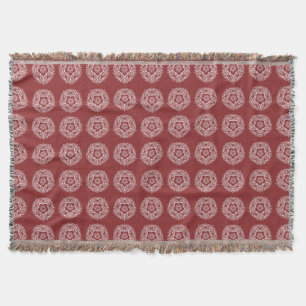 Cranberry Mandala Decke