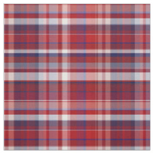 Cranberry Navy Welpe Madras Style Kariert Sz6#1 Stoff