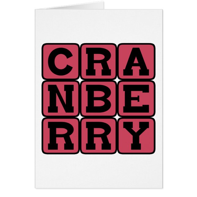 Cranberry, Obst (Vorne)