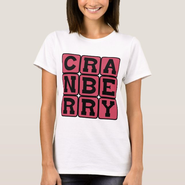 Cranberry, Obst T-Shirt (Vorderseite)