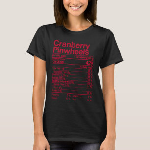 Cranberry Pinwheels Ernährung Fakt Erntedank Tu T-Shirt