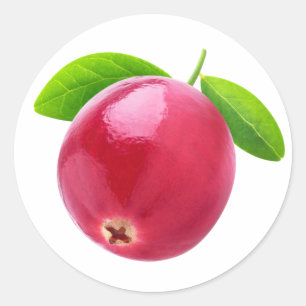 Cranberry Runder Aufkleber