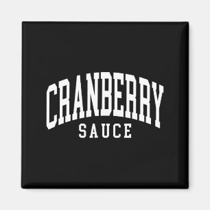 Cranberry-Sauce Thanksgiving-Kochrezept Lustig Magnet