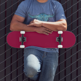 Cranberry Solid Color | Classic | elegant Skateboard