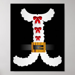 Cranberrysky Retro Niedlicher Cartoon Weihnachten Poster