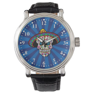 Crâne à sucre avec montre Casquette