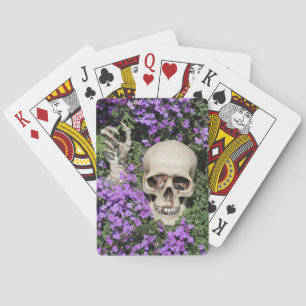 Crâne - Cartes de jeu gothiques