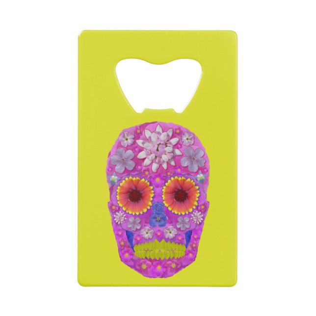 Crâne de fleurs 2 (Devant)