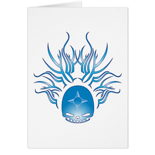 Crâne de géographie (Devant)