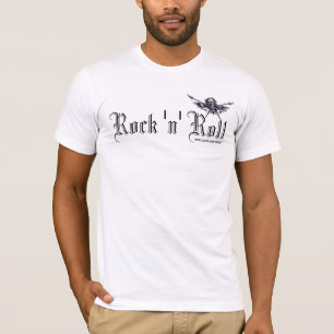 Crâne de musique rock et T-shirt de l'industrie