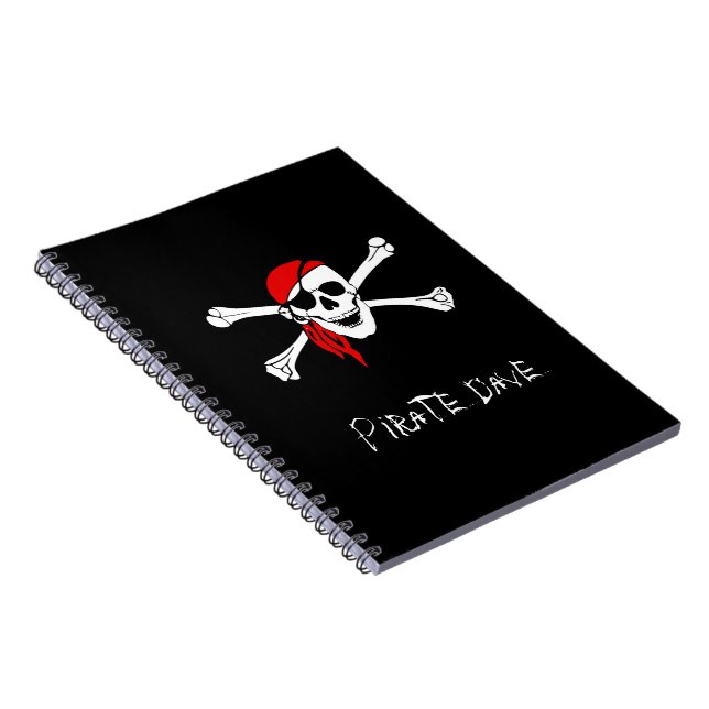 Crâne de pirates et Carnet de crossbones personnal (Côté Droit)