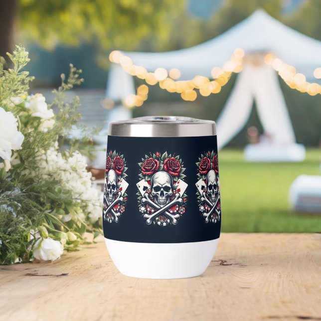 Crâne de Poker  (Mariage (pivoté))