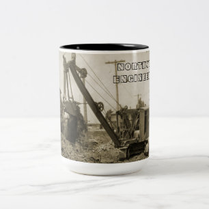 CRANE D'INGÉNIERIE DU NORD-OUEST SHOVEL MUG DÉBUT