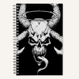 Crâne divin de la mort Carnet noir